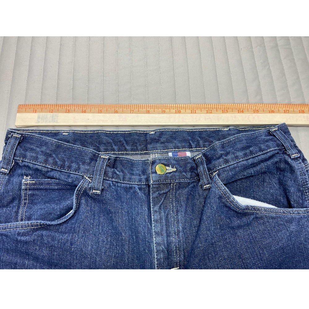 Vintage 90s Pointer Brand Mens Denim Jeans Straight Leg Made in USA 36x30 VTG - Picture 7 of 9